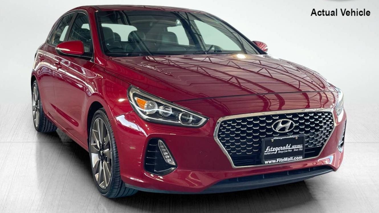 HYUNDAI ELANTRA GT 2018 KMHH55LC9JU011592 image